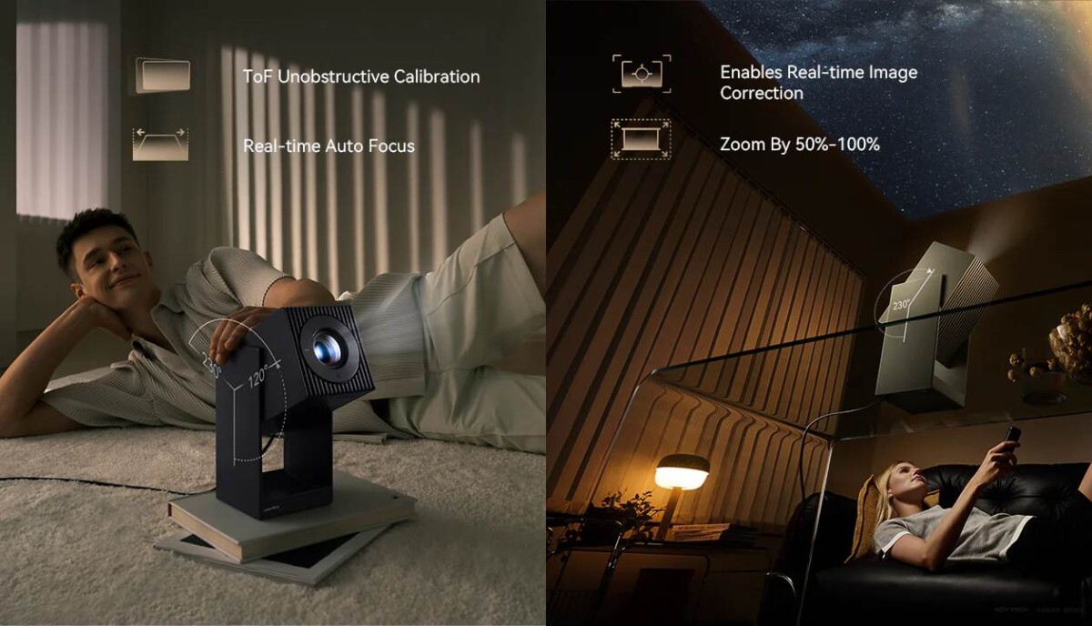 Wanbo Cube 2 Pro kép javítás