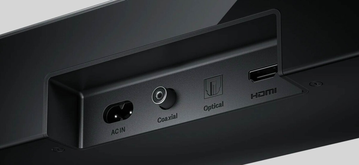 Xiaomi Soundbar Pro 2.0 ch bemenetek