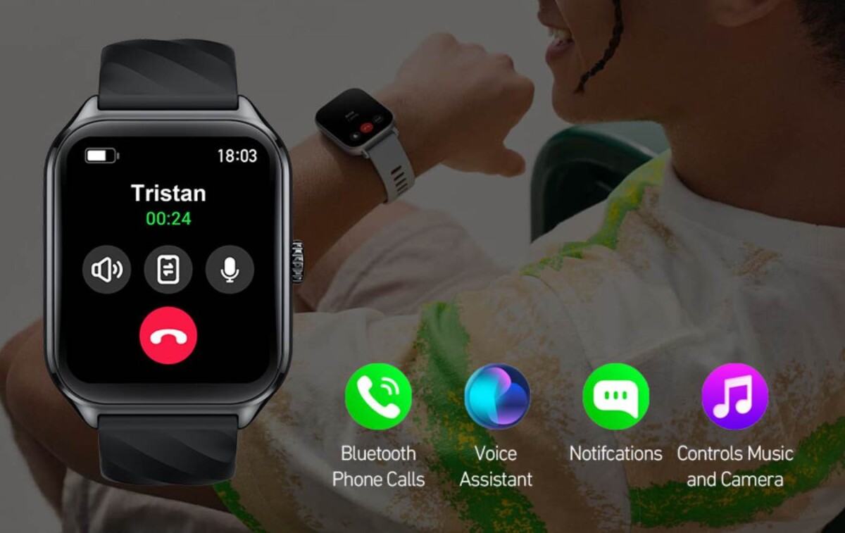 Zeblaze GTS4 bluetooth hívás