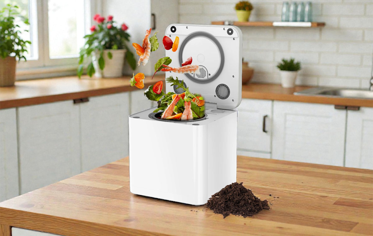 A BEECO HQD-314 Pro elektromos komposztálóval semmi nem vész kárba