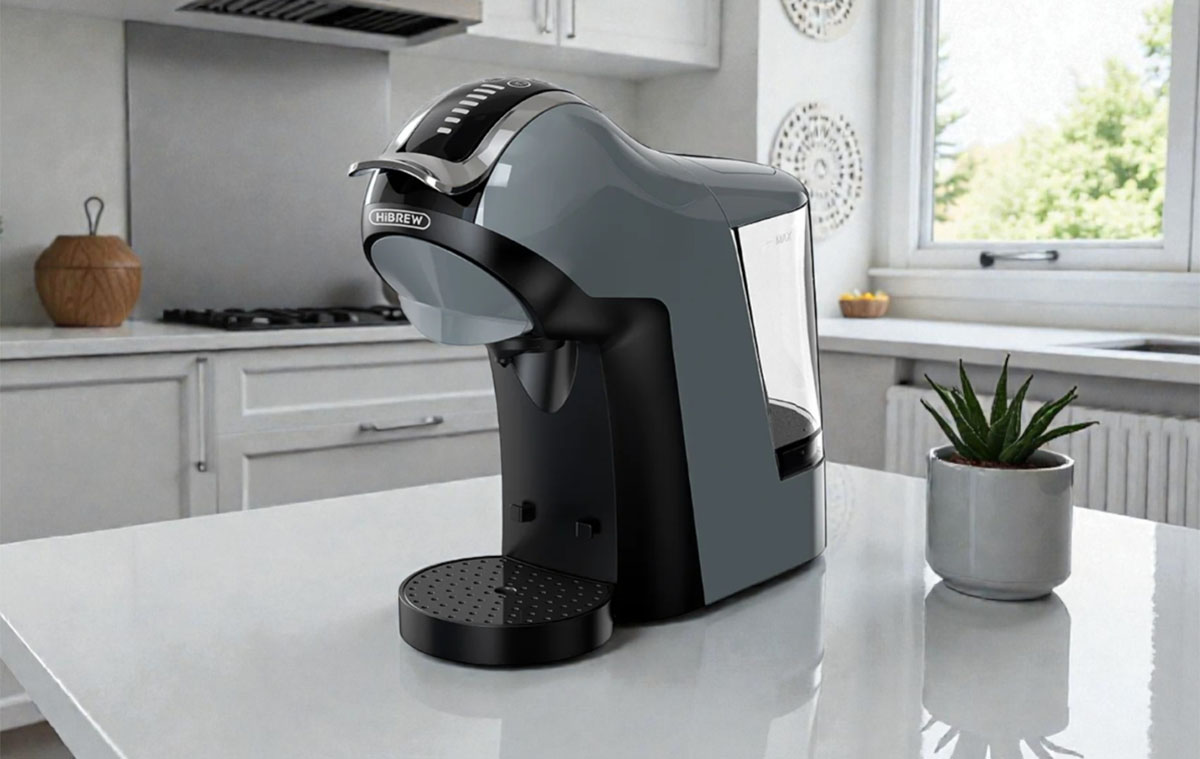 A HiBREW H17 kávéfőző végre nem válogat, bármilyen kapszulából főz