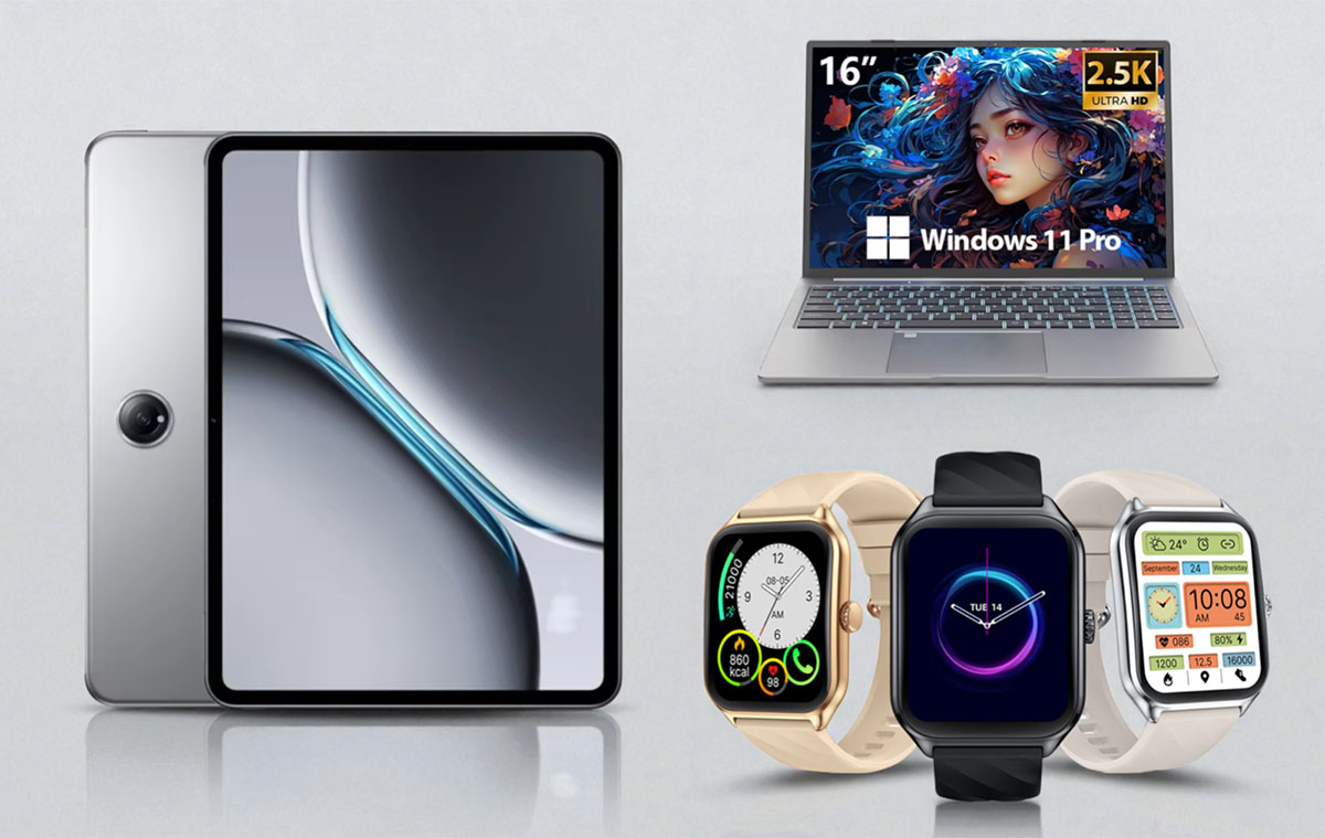 A legjobbak és a legolcsóbbak: OnePlus tablet, rendkívül erős laptop, filléres okosórák