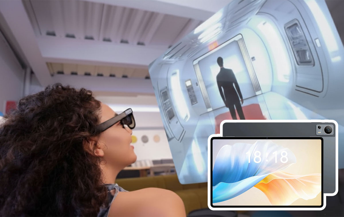 A szemüveg, ami egy 4 méteres képet vetít elé és az olcsó streaming tablet