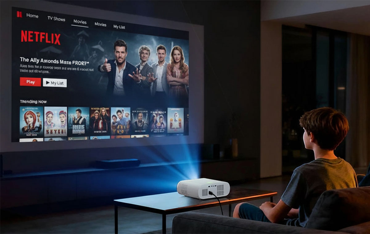 BlitzWolf BW-V5 Air Full HD streaming projektor