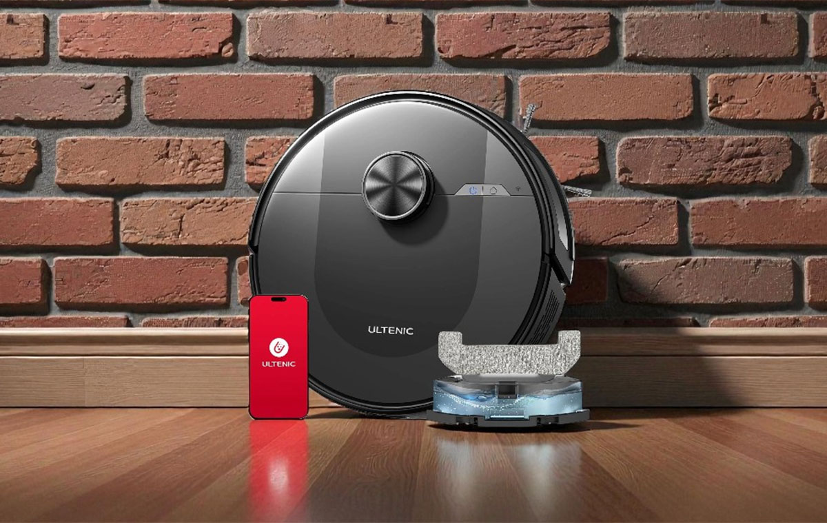 Erős szívás, okos navigáció és felmosás: így takarít az Ultenic D10 robotporszívó