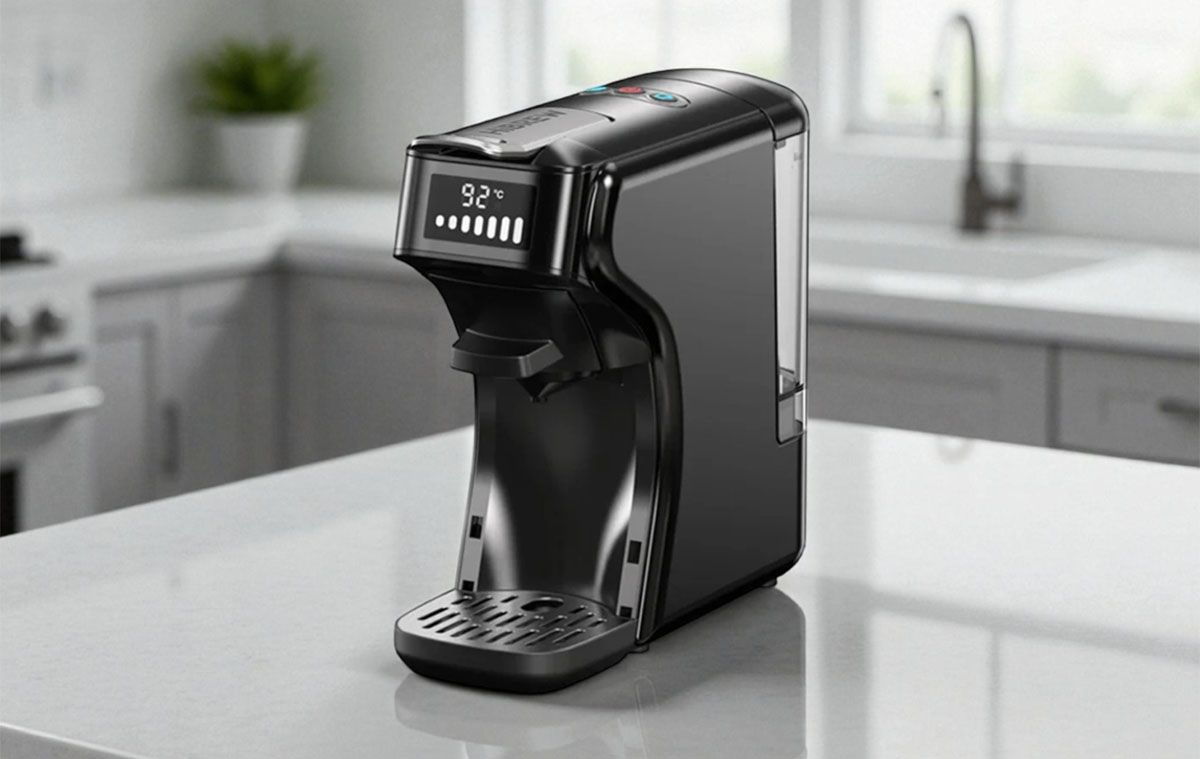 Hé, kávé rajongók! Olcsó az egyik legjobb sokfunkciós kávéfőző Nespresso, Dolce Gusto kompatibilitással