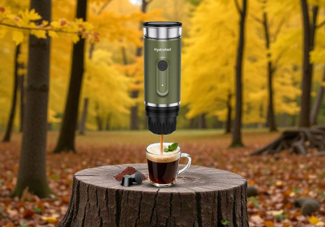Hydrofast PO-100 akkumulátoros kávéfőző teszt - kávé bárhol, amilyet csak akarsz