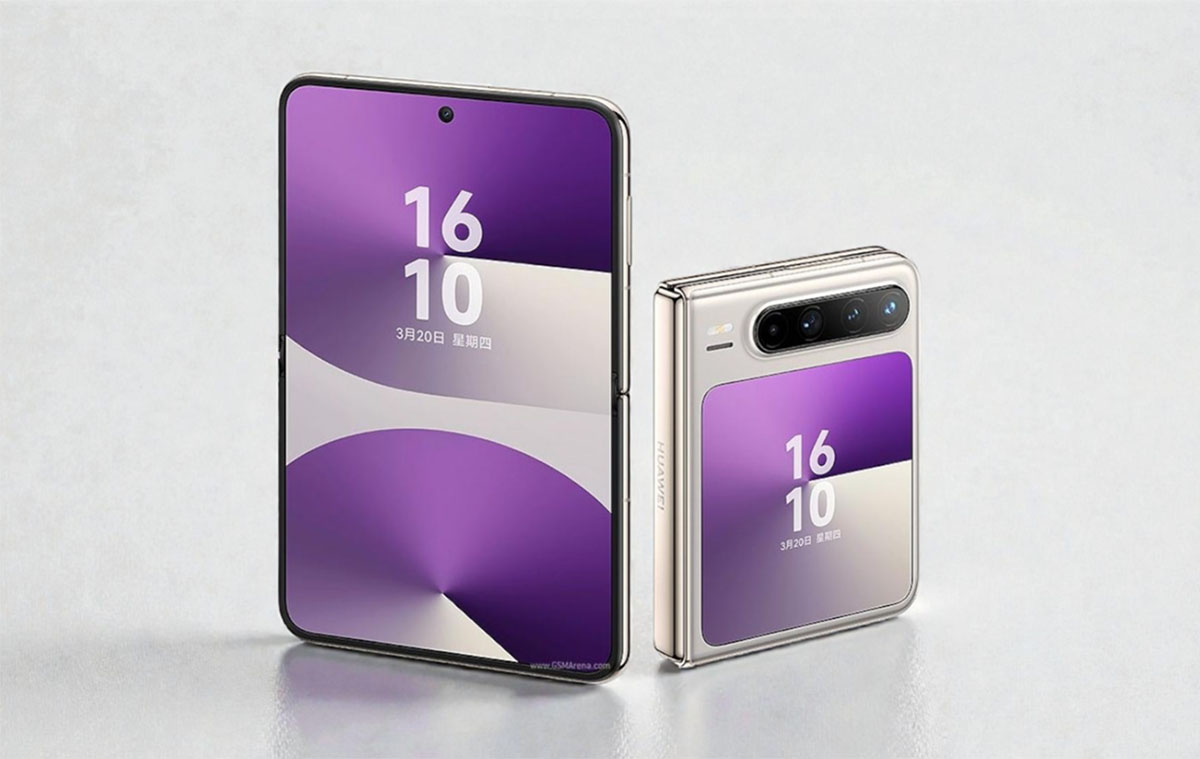 Jön a Huawei új, szokatlan képarányú hajlítható telefonja, a Huawei Pura X2