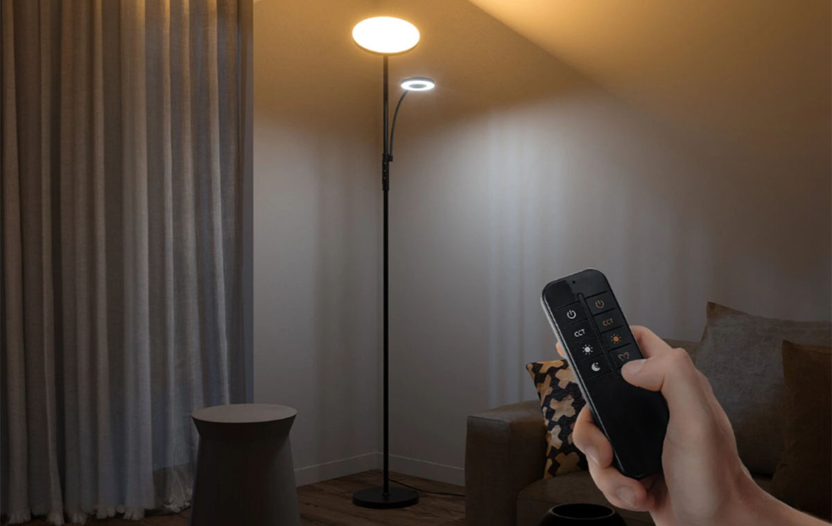 Luxizhatsz ezzel a kipróbált állólámpával, egy hagyományos áráért