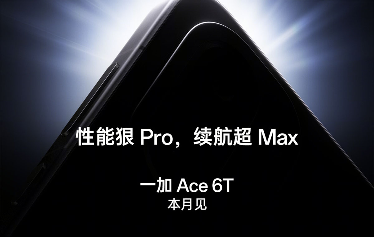 Még a hónapban érkezik hatalmas, 8000mAh akkumulátorral a teljesítményközpontú OnePlus Ace 6T