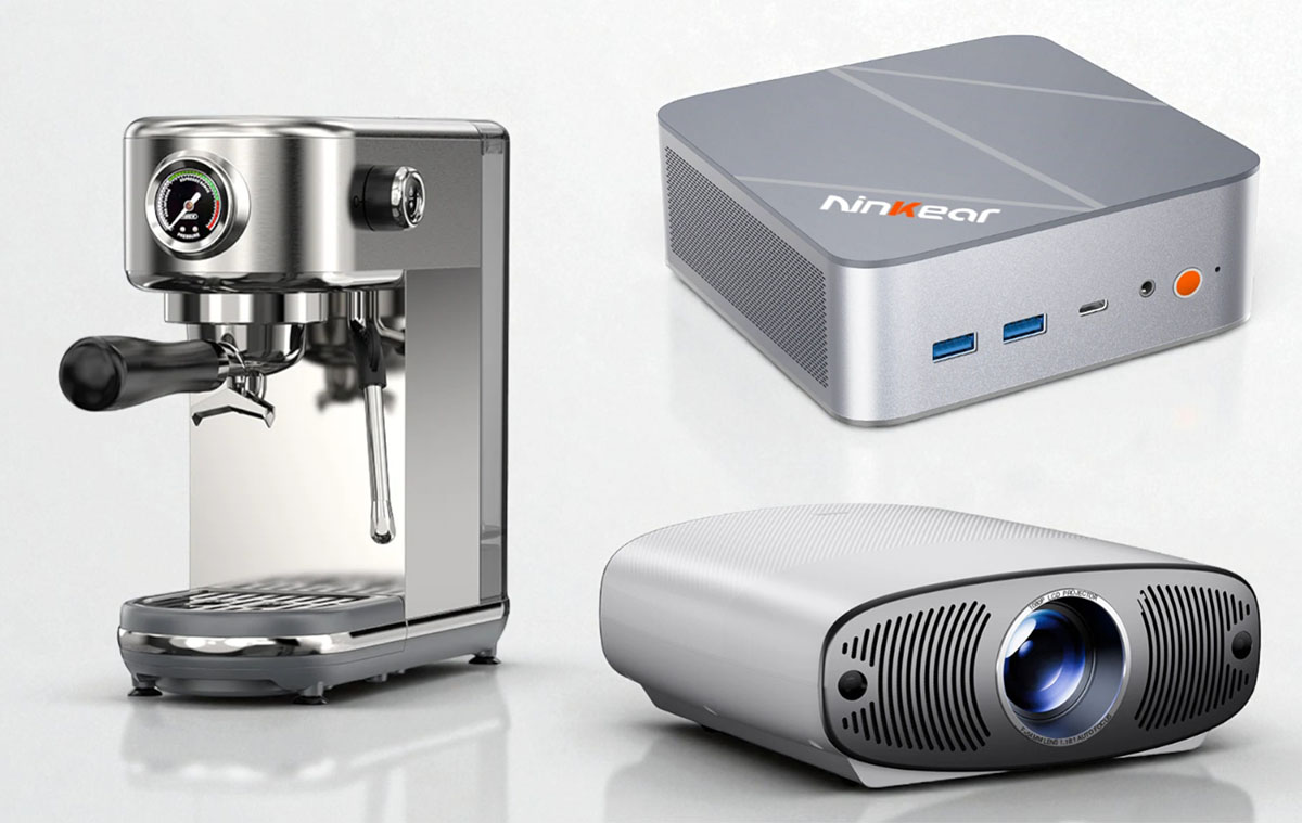 Olcsón itt egy professzionális projektor, egy kávéfőző és egy durva, 14 magos PC