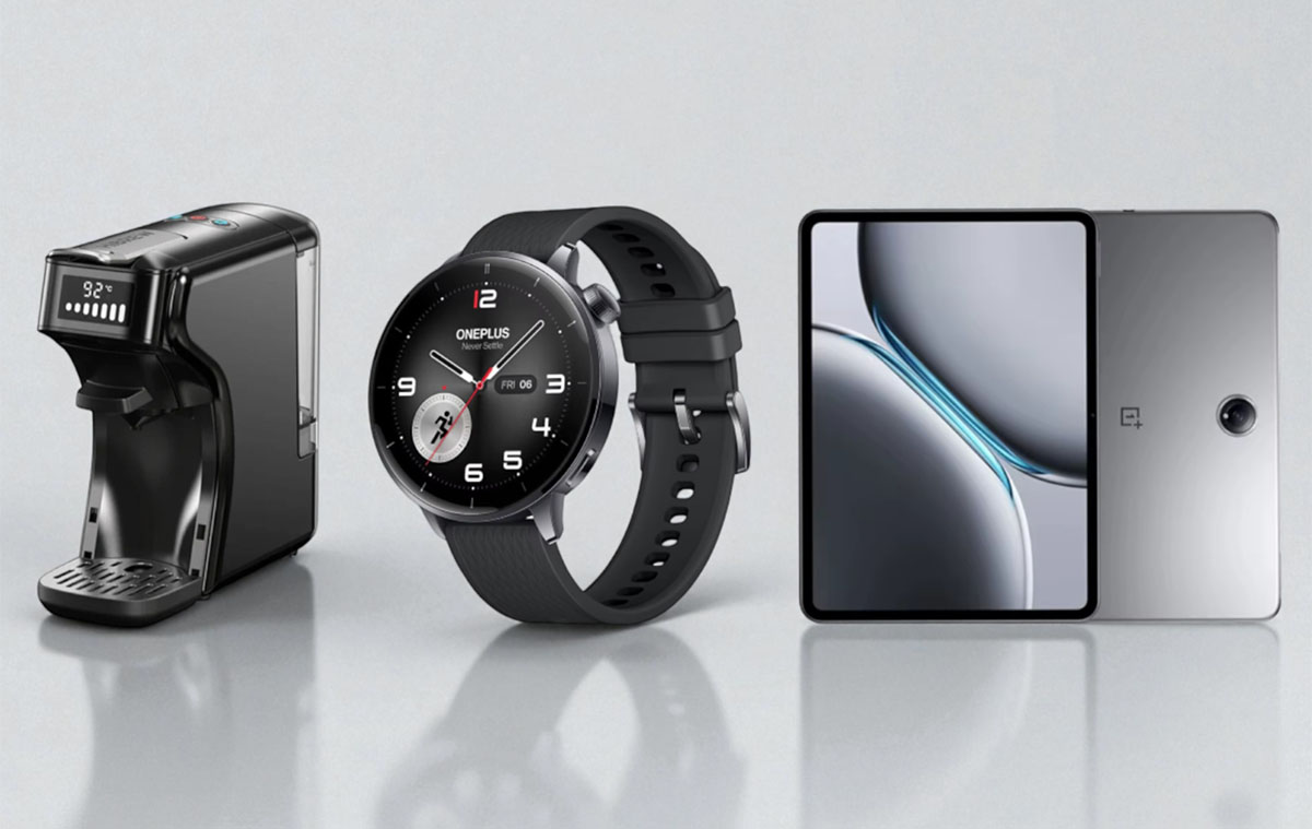 OnePlus nap olcsó tablettel és okosórával + ötletes kávéfőző és roller