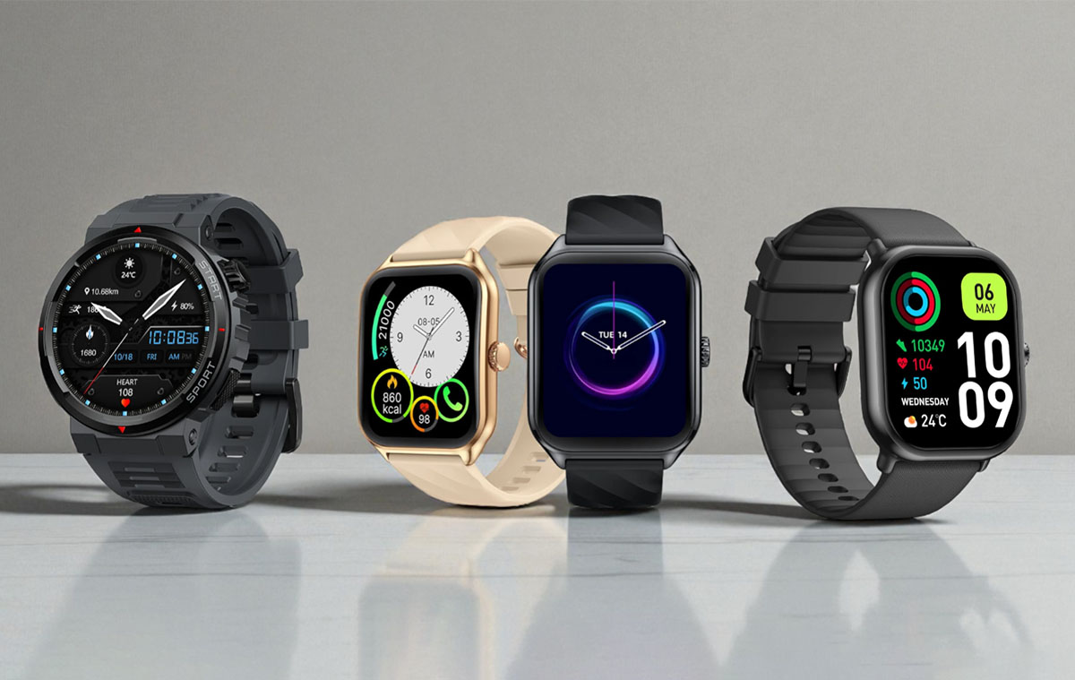 Szinte filléres AMOLED okosórák, extra nagy kijelzővel