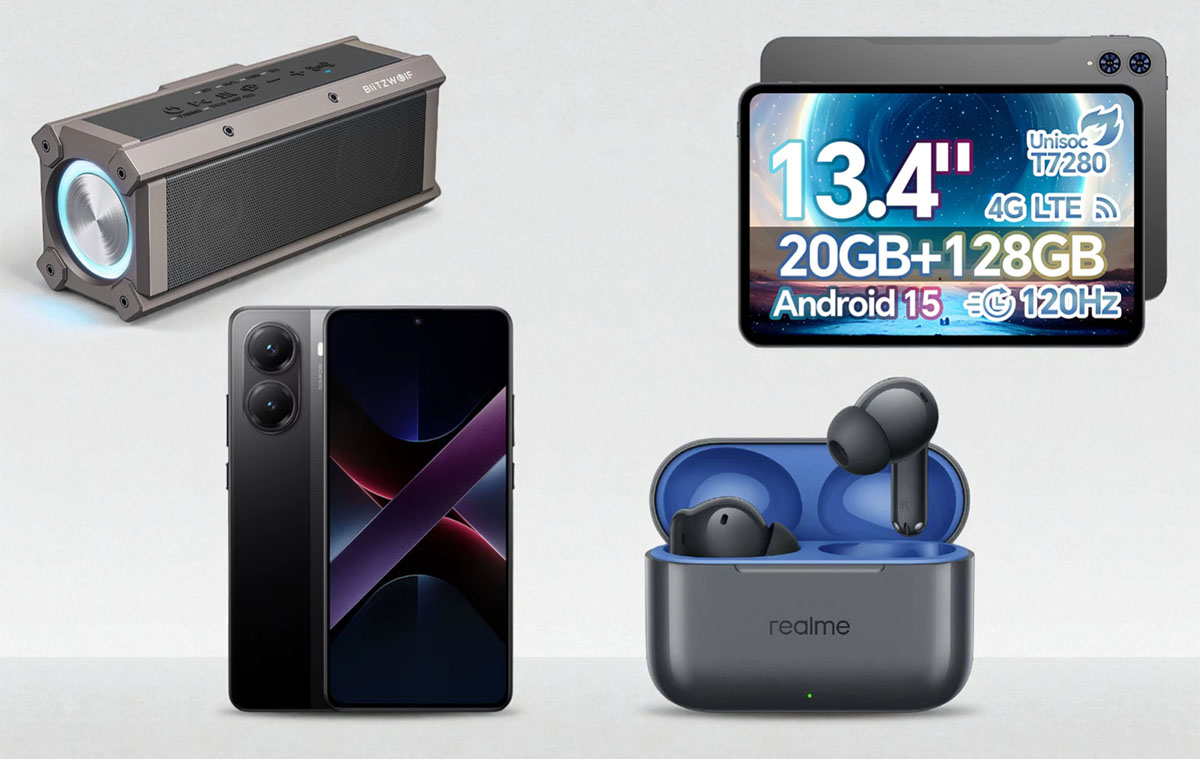 Ultraolcsó és ütős: fülhallgató, Xiaomi telefon, 13.5" tablet, hangszóró, strapatelo