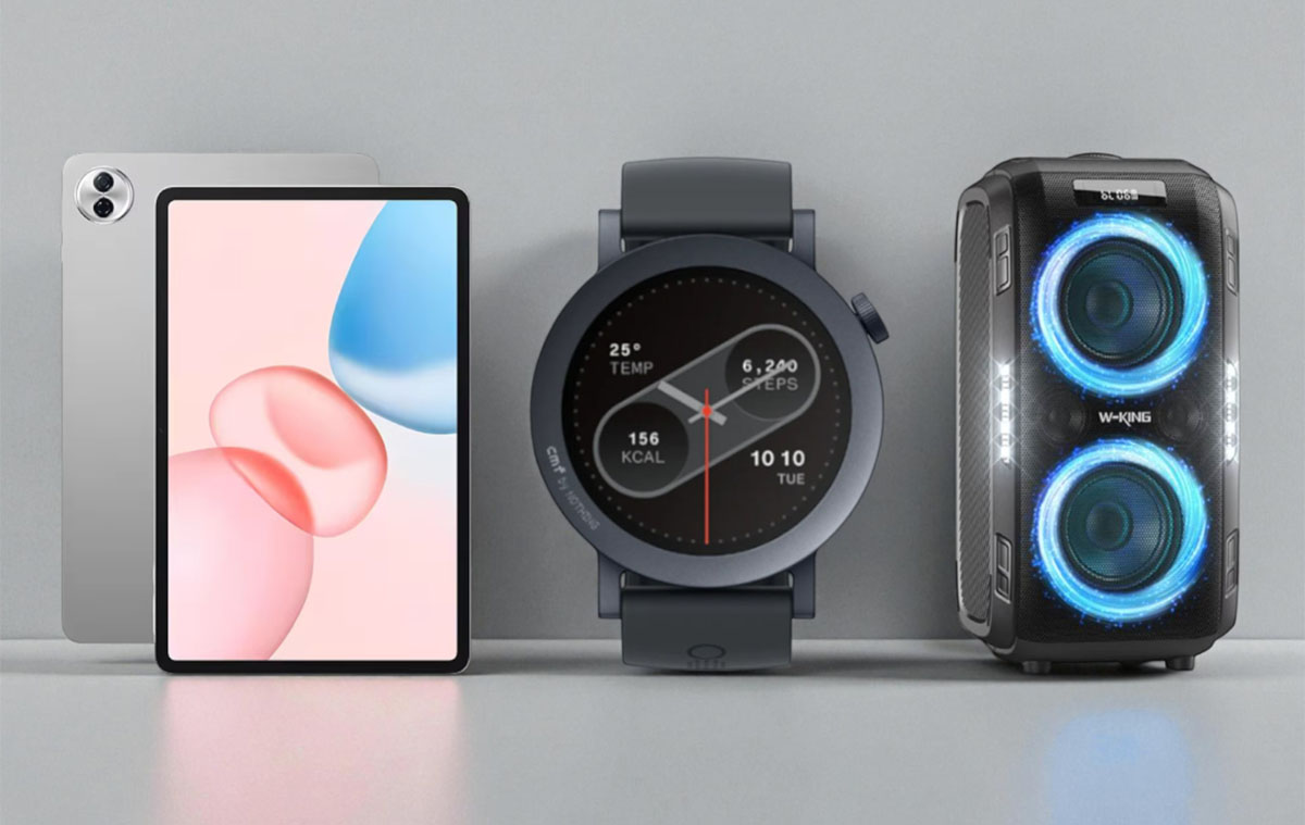 Van itt egy durva hangszóró és olcsó, meg egy olcsó Honor tablet és okosóra