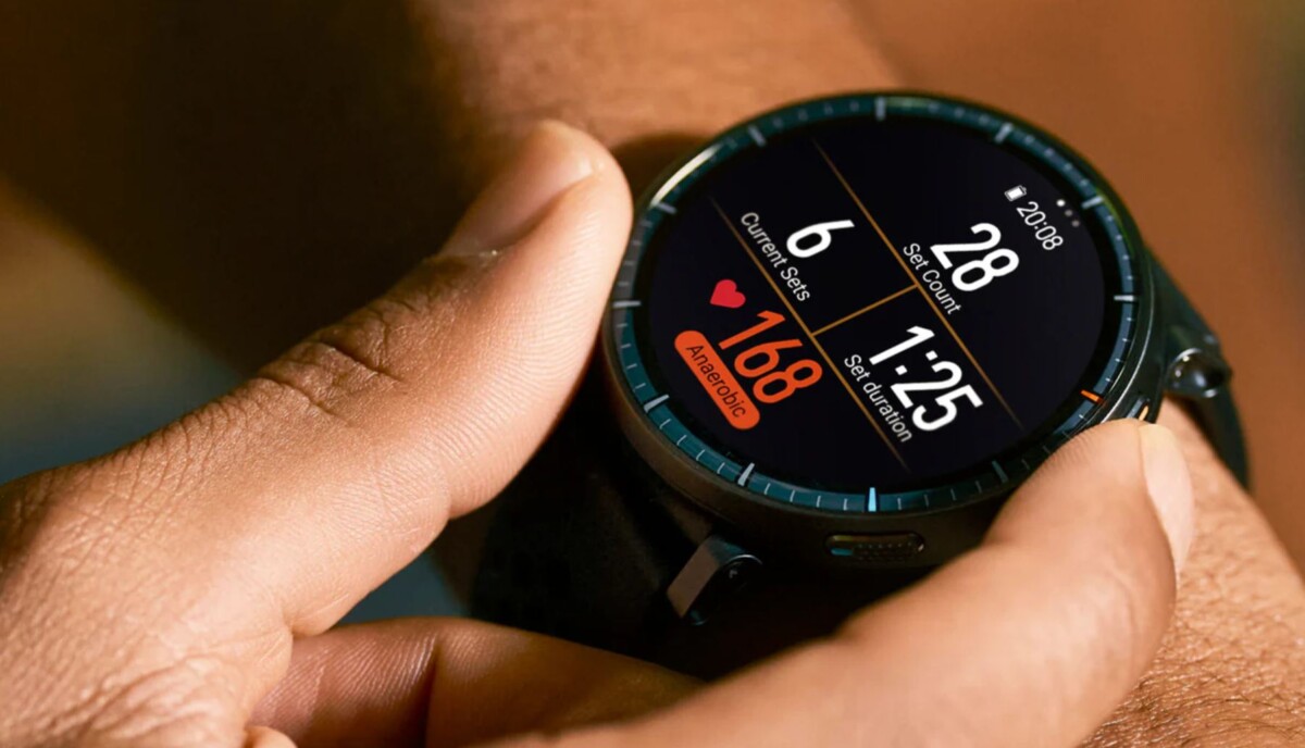 Amazfit Active Max okosóra kijelző