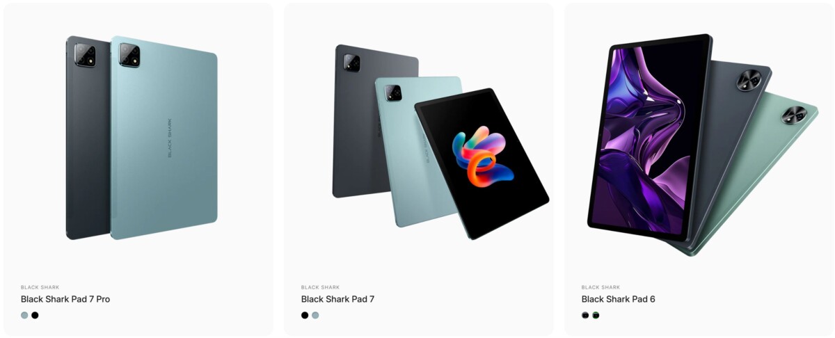Black Shark tabletek
