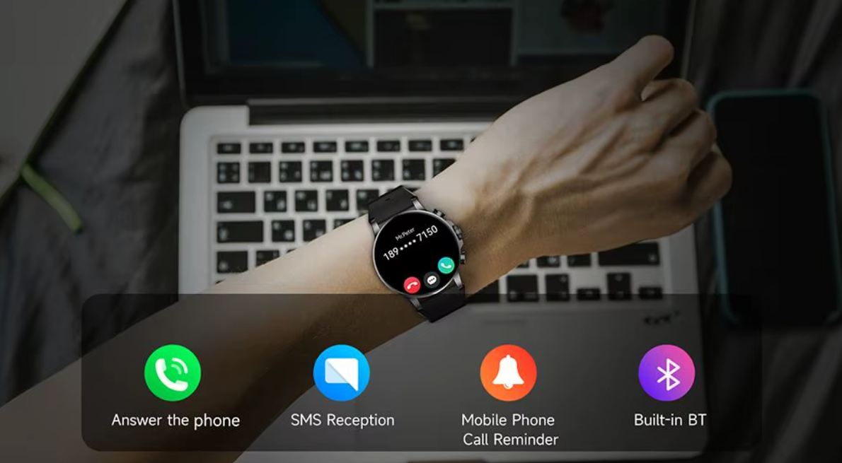 IMIKI Holo Ultra okosóra bluetooth hívás