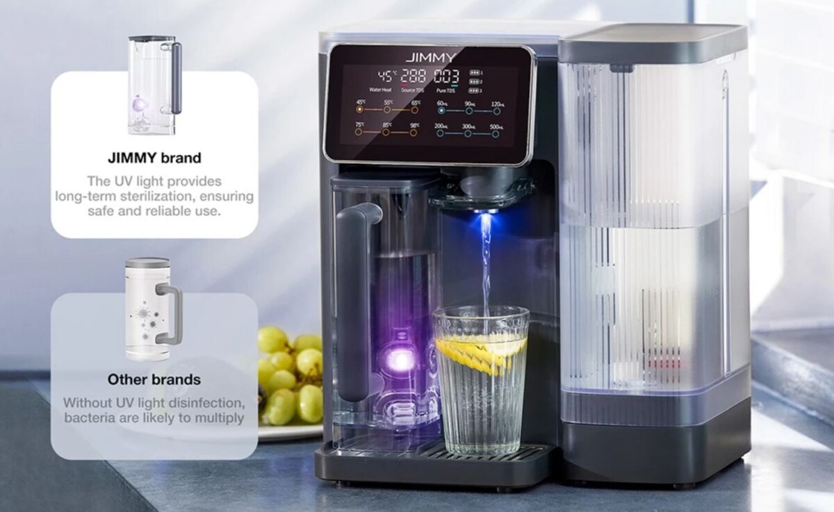 JIMMY R9 professzionális víztisztító UV fénnyel