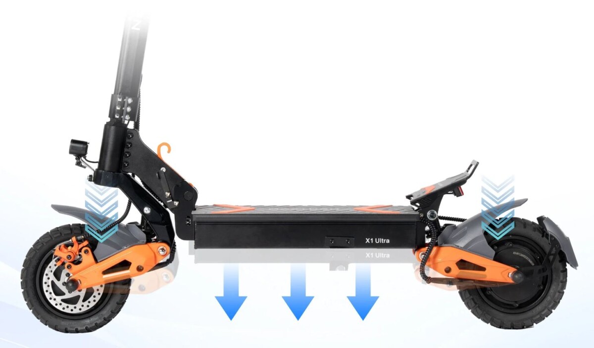 MAXTURN X1 Ultra lengéscsillapítás