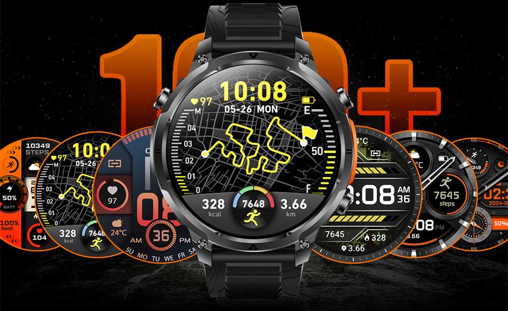 Okosóra ütős dizájnnal és óralapokkal