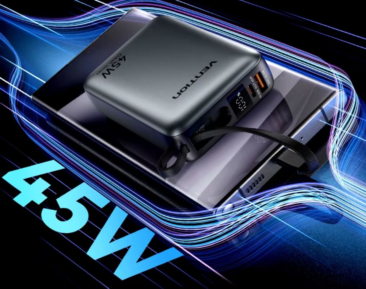 Olcsó, 45WW-os gyorstöltős power bank