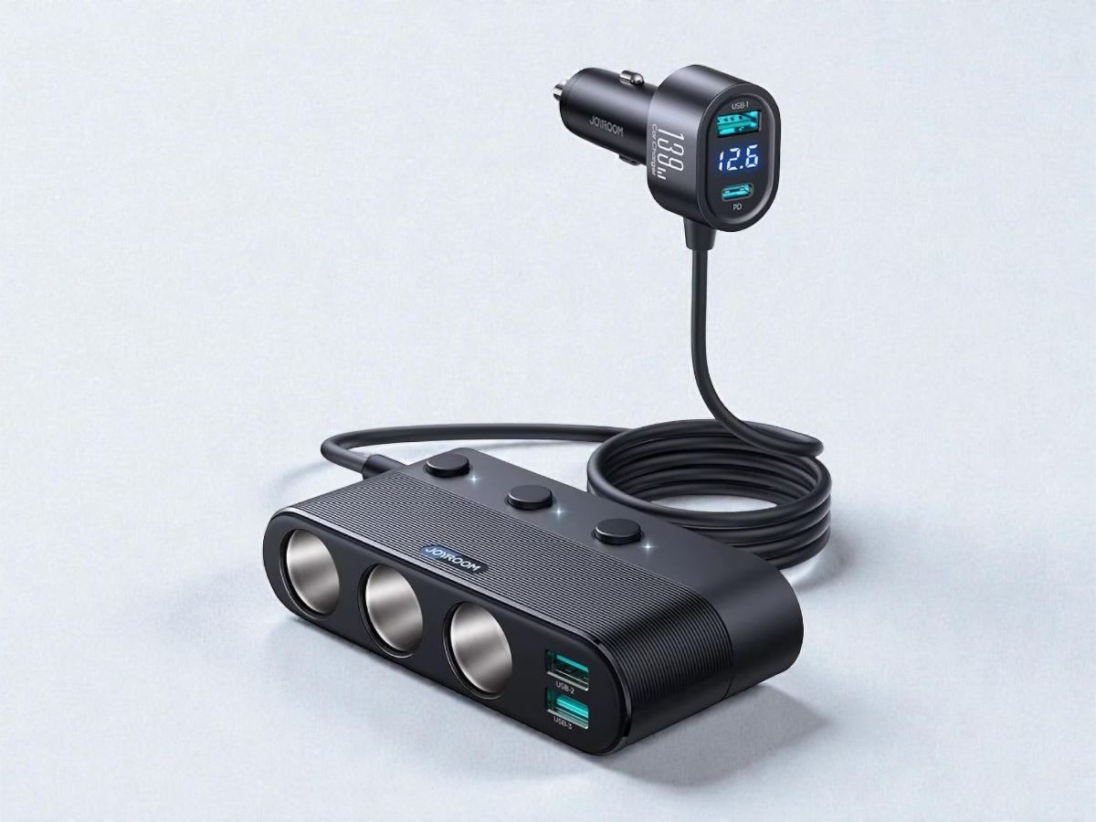 Olcsó autós töltő elosztóval