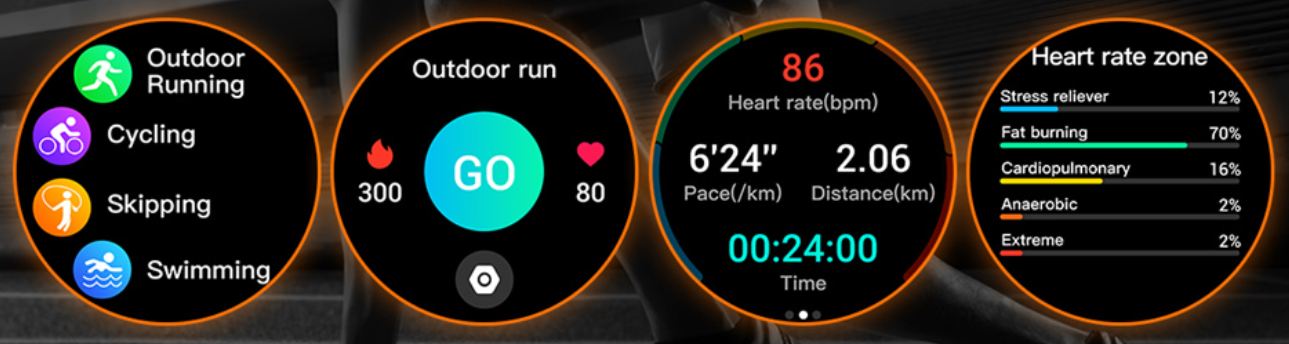 Olcsó okosóra ütős dizájnnal sport funkcióval