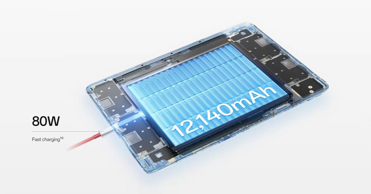 OnePlus Pad 3 akkumulátor