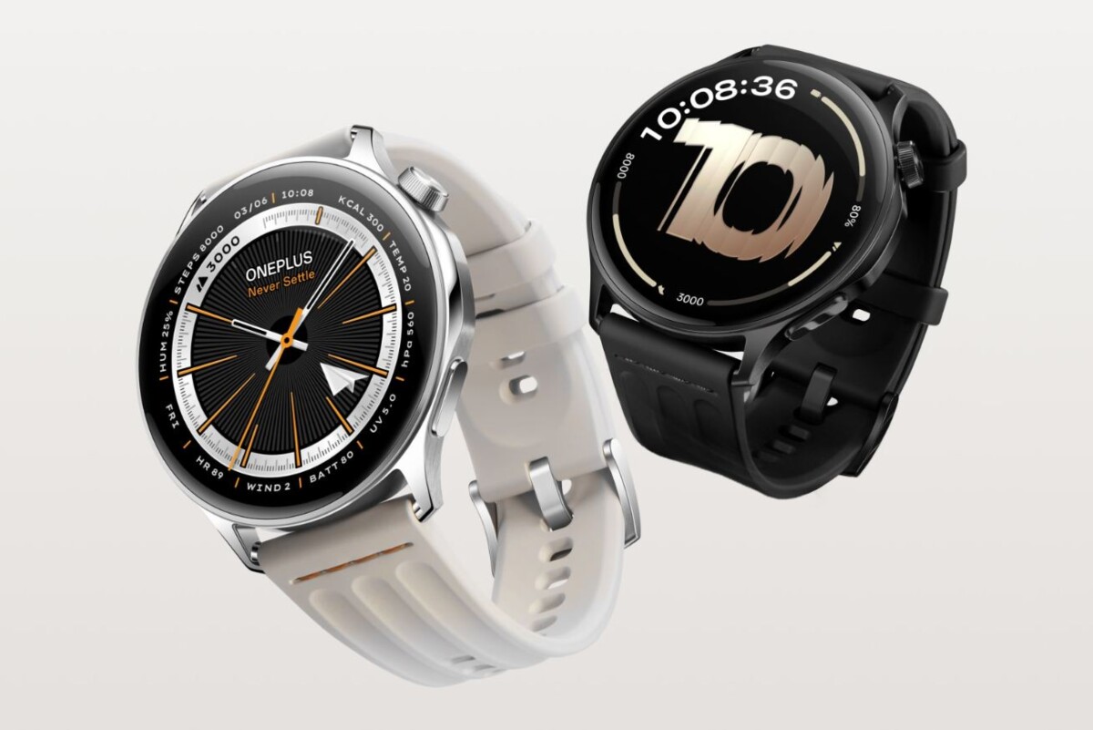 OnePlus Watch Lite okosóra fekete és ezüst