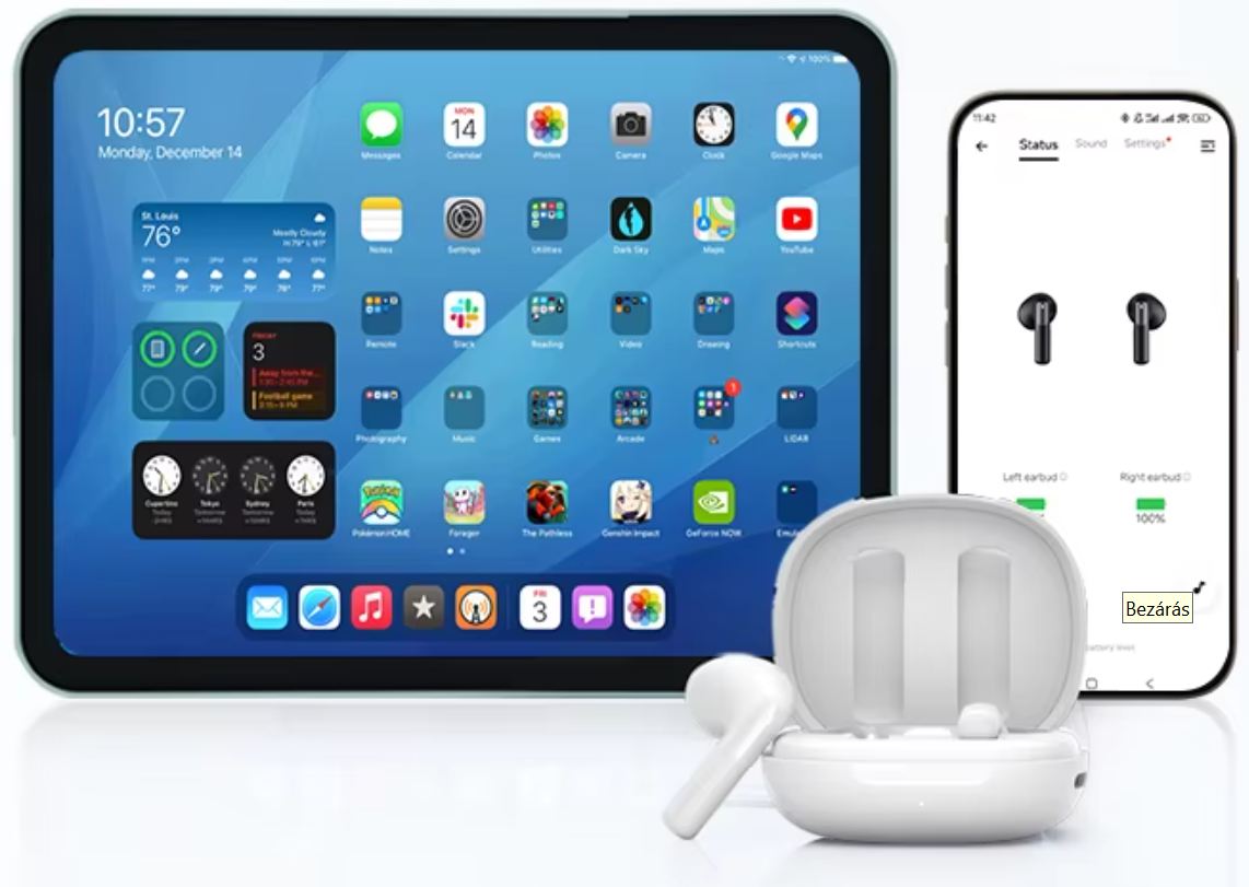 QCY AilyBuds E10 dual connection