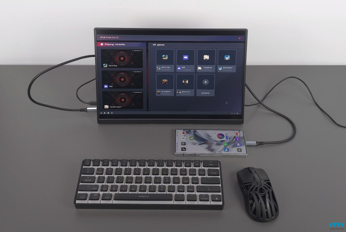 REDMAGIC 11 Pro játék konzol mód