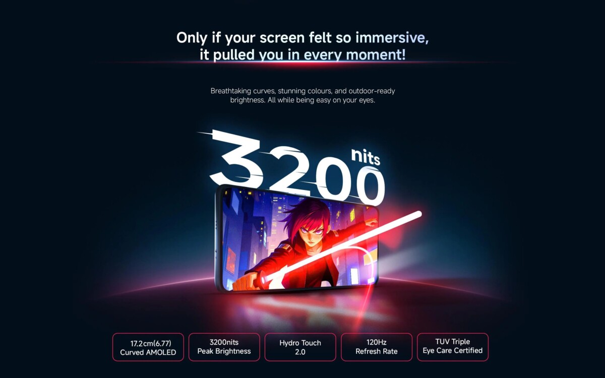 REDMI Note 15 5G fényerő