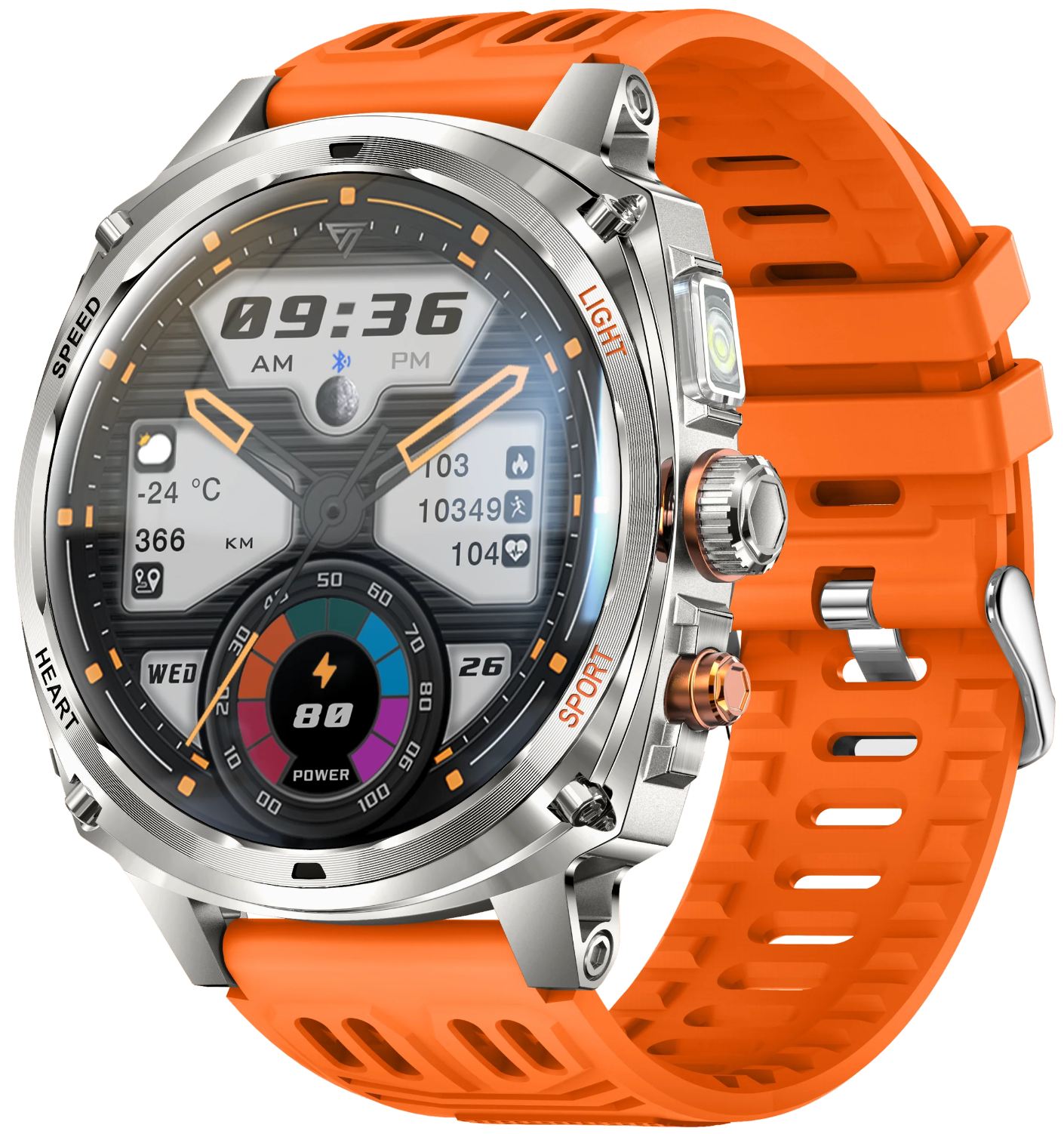 Rogbid Titan V okosóra ezüst változat