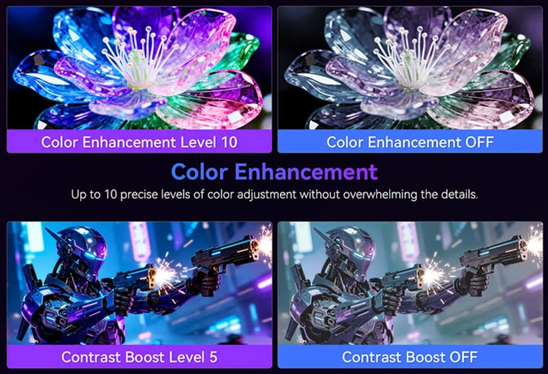 TITAN ARMY P2712V képjavító funkciók