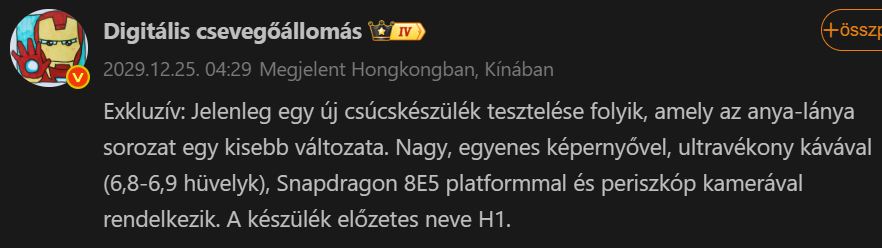 Új Xiaomi telefon leak