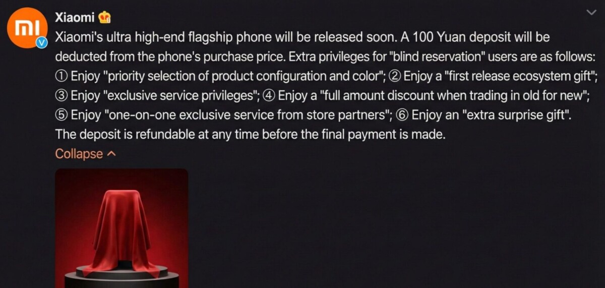 Xiaomi 17 Ultra előrendelés