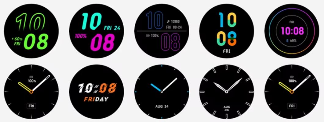 Zene lejátszós okosóra always on kijelzővel