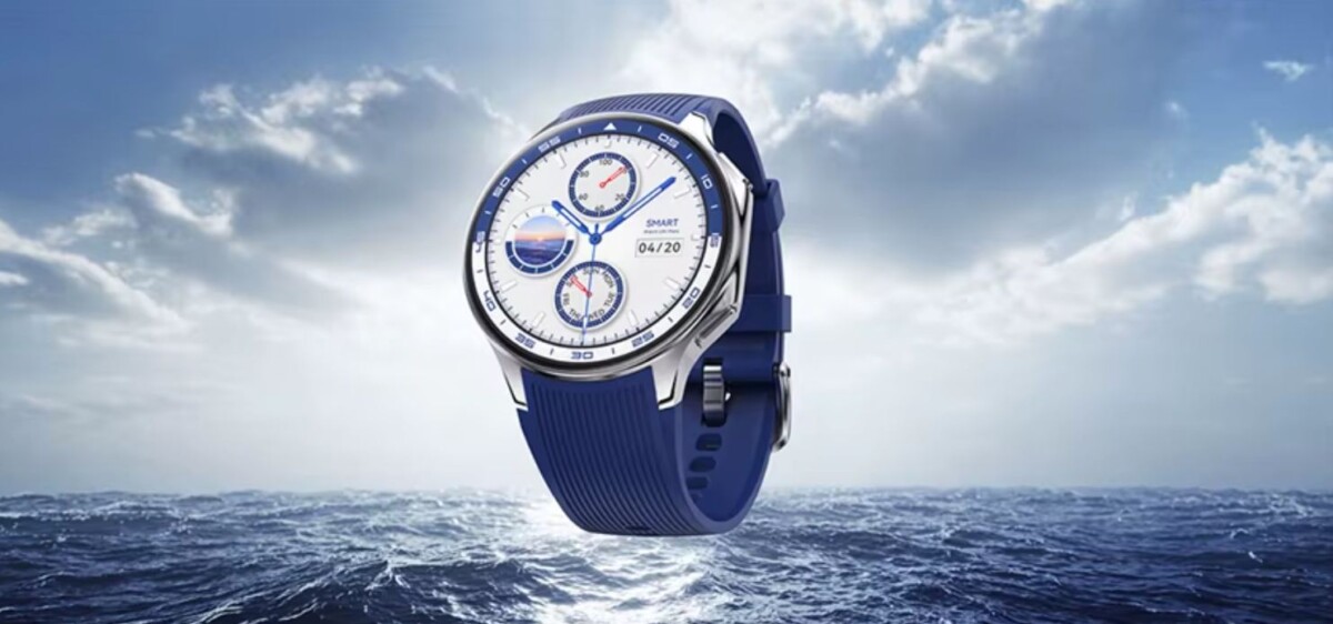 Zene lejátszós okosóra kék