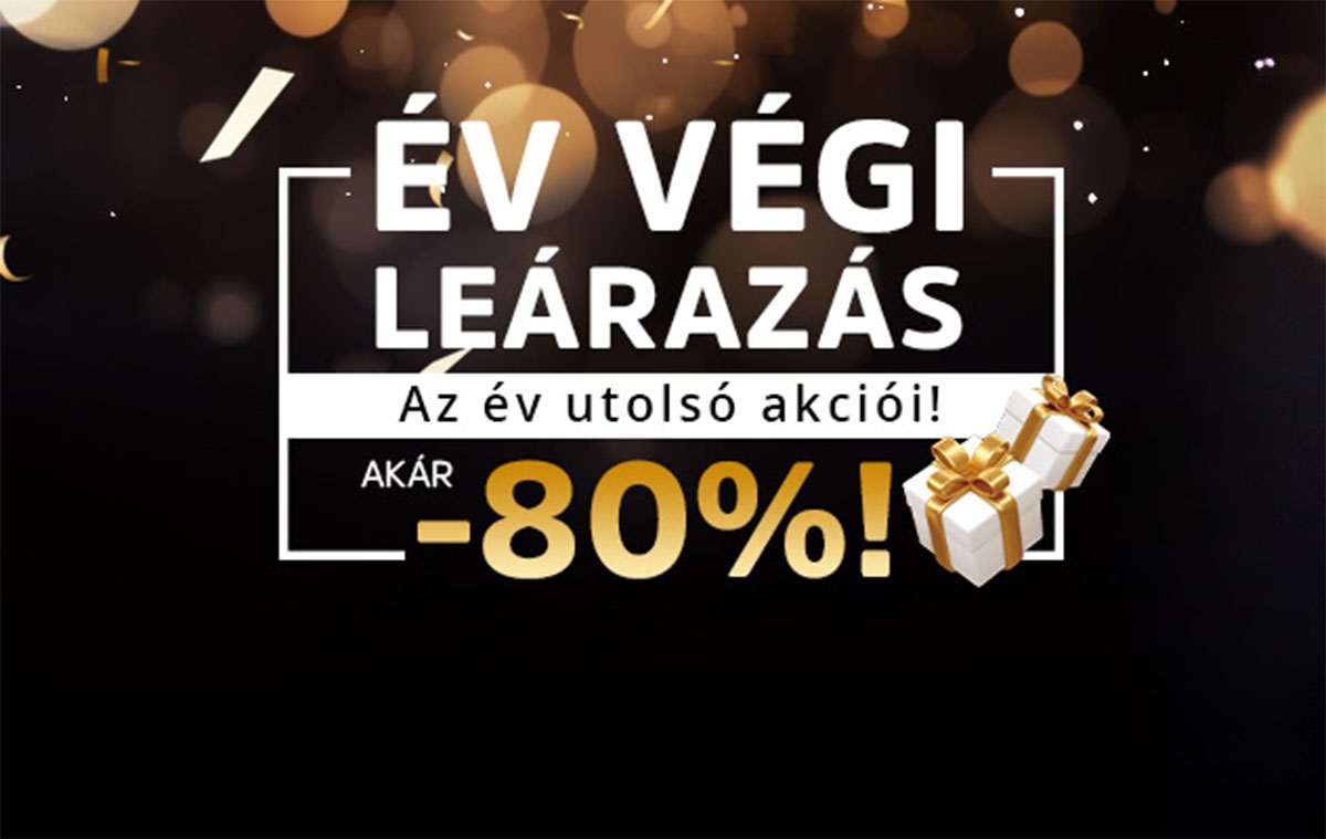 A Geekbuying webáruházban most minden olcsóbb - év végi mega leárazás
