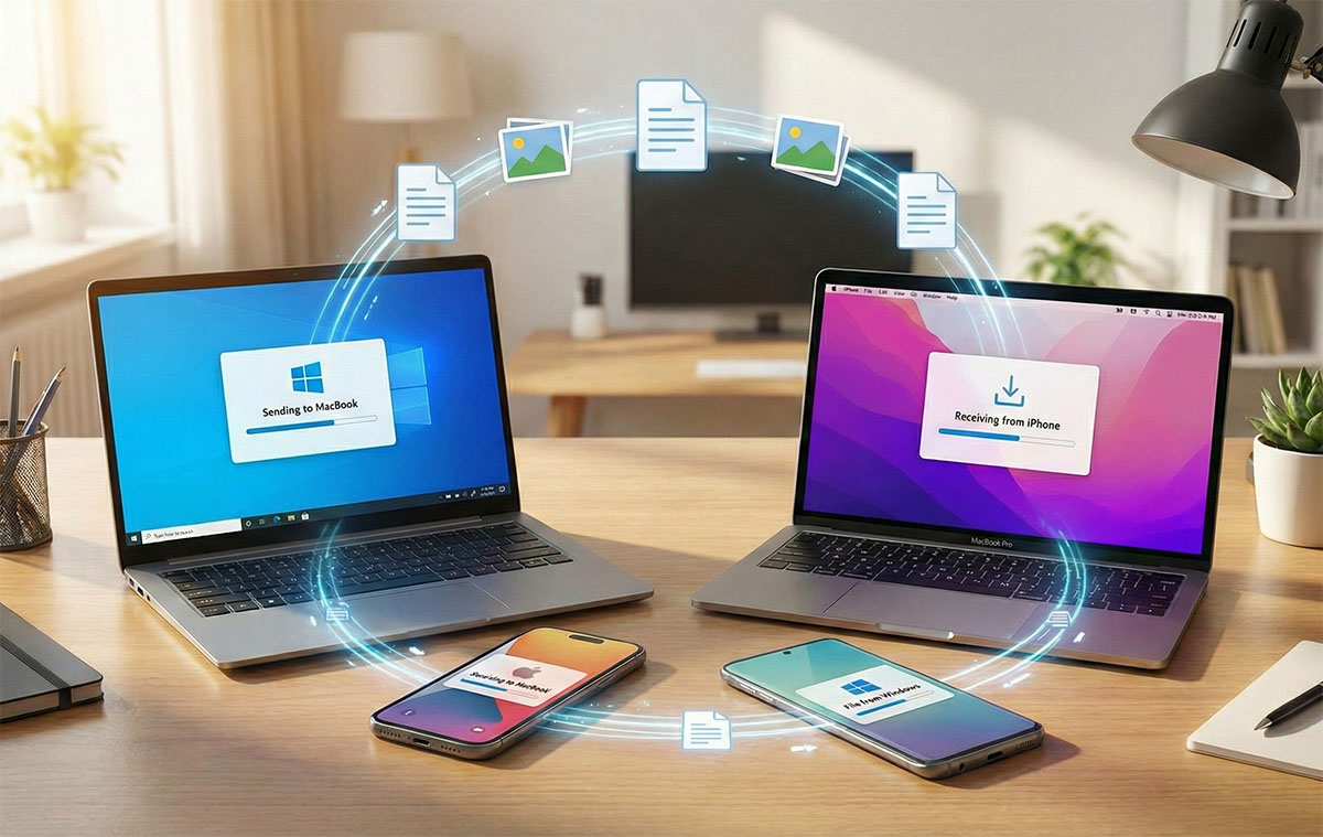 A LocalSend az egyik legjobb fájlküldő ami számítógépek, telefonok között is működik