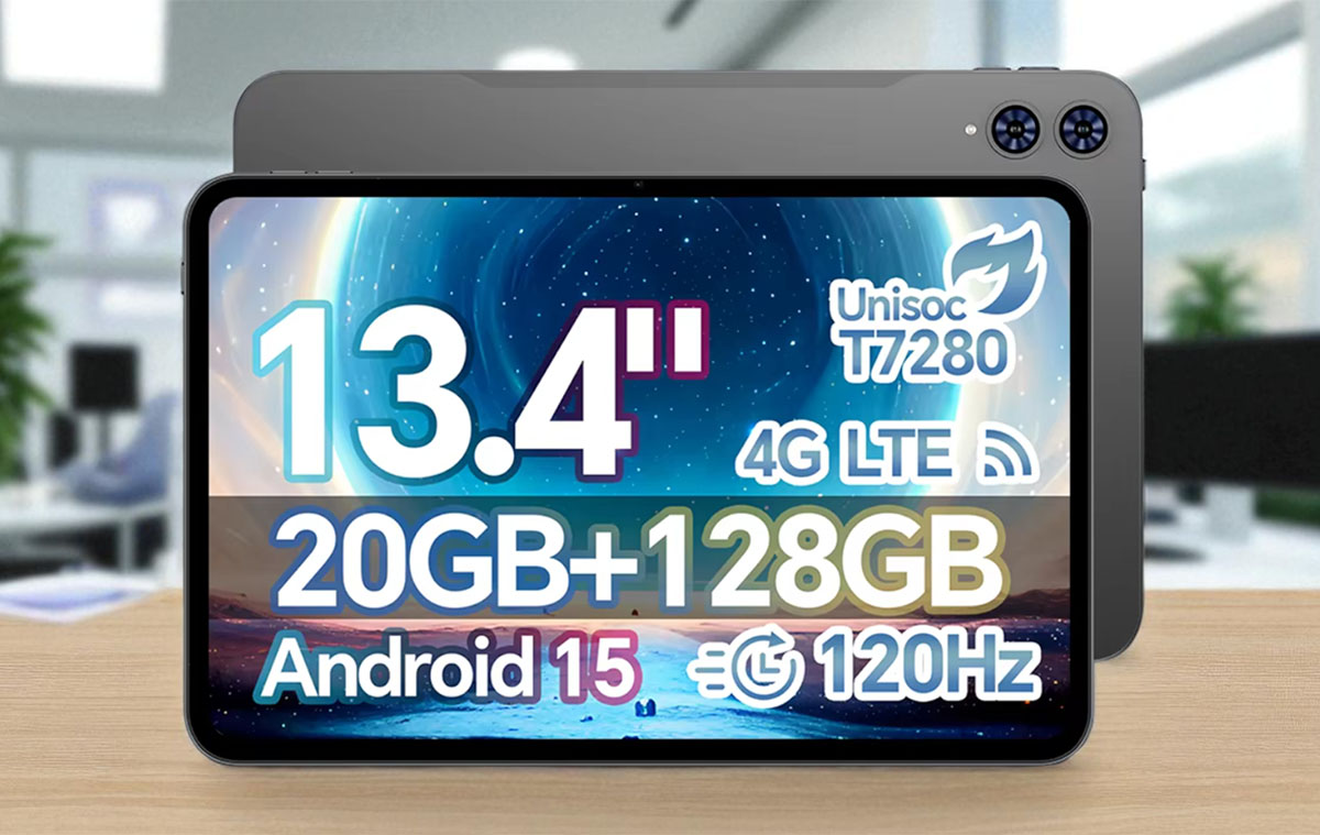 A Teclast T65 egy felfoghatatlanul olcsó 13.4" tablet - GPS, SIM, mobilnettel!