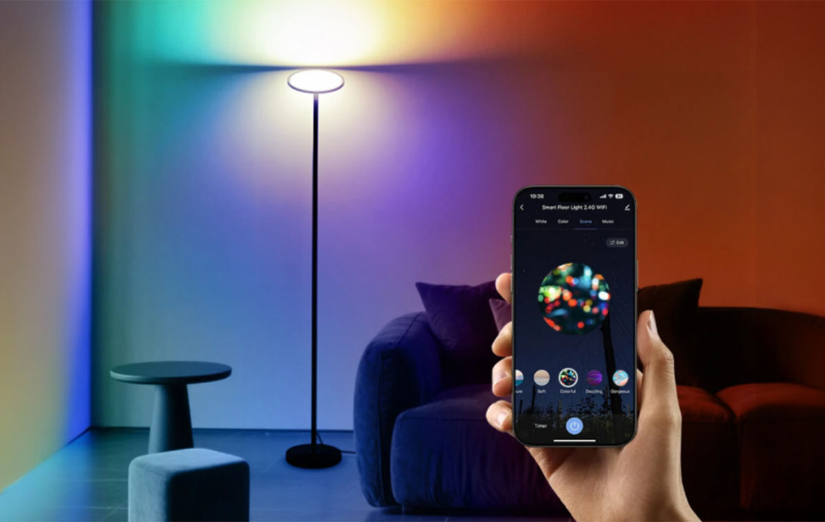 Ez a prémium fehér / RGB állólámpa a teszt óta használatban van és most olcsó