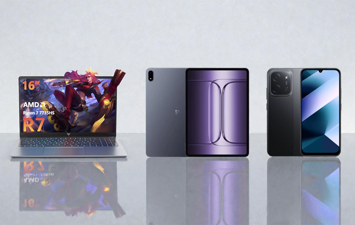 Ezt keresed? Most nagyon olcsók: extra erős laptop, OnePlus tablet, Xiaomi telefon, power station