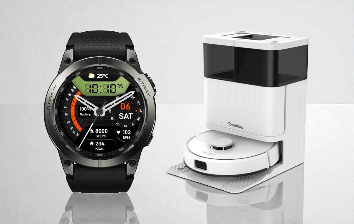 Hihetetlenül olcsón érkezett takarító robot és AMOLED, GPS óra