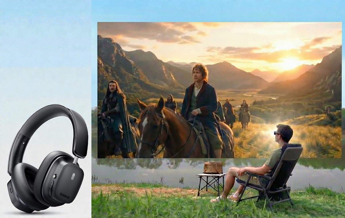 Teszt: hordozható 3D mozi és 5 méteres kijelző szemüveggel és olcsó, felsőkategória szintű fejhallgató