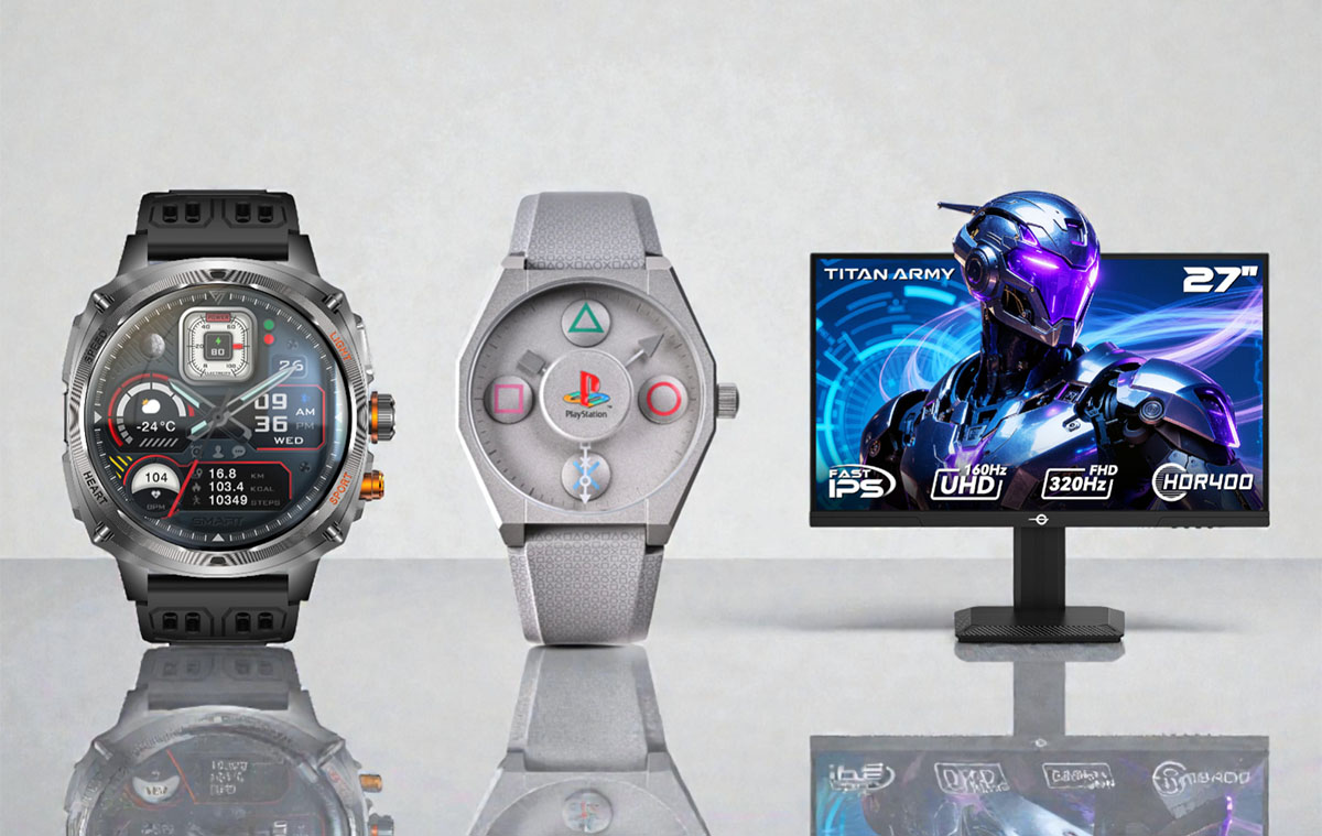 Várj, mi? Itt a PlayStation óra és egy látványos okosóra és egy olcsó, professzionális 4K monitor