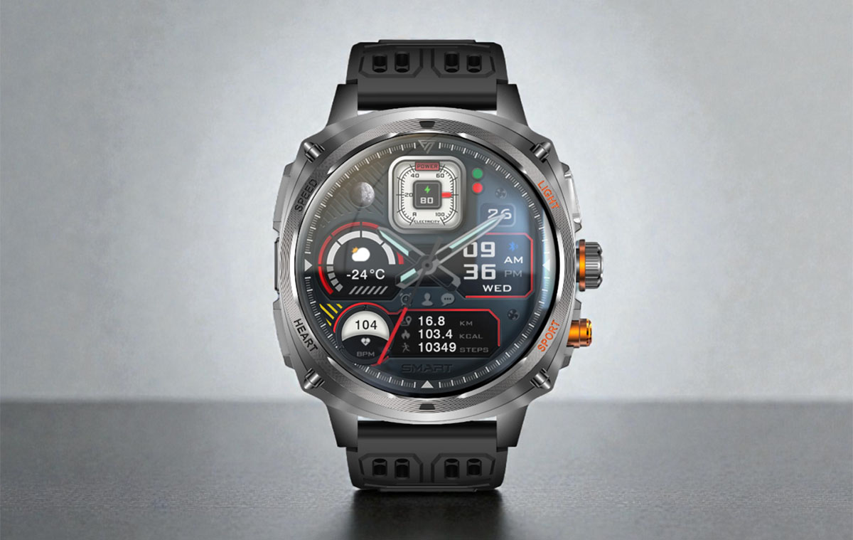 Végre egy olcsó és iszonyat látványos okosóra, akár 2 hónapos üzemidővel