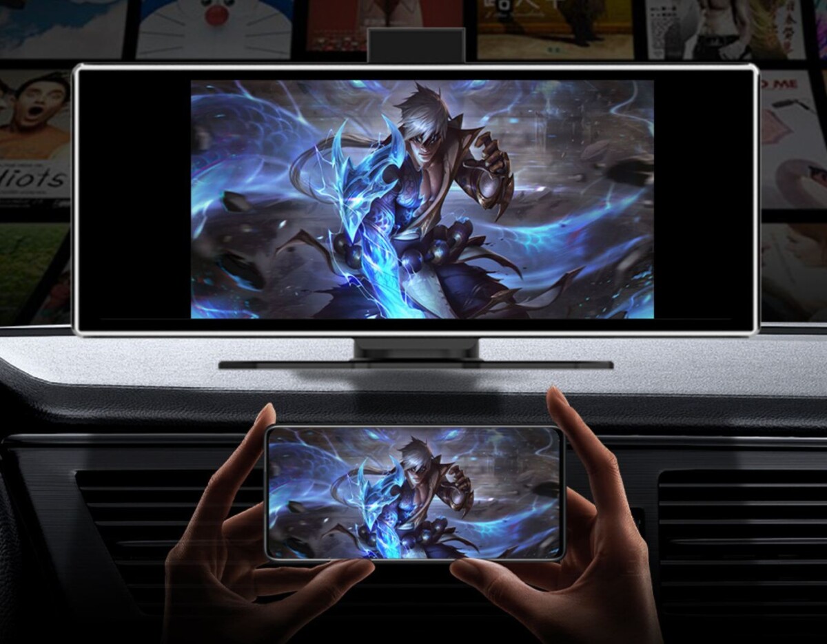 Android Auto, Apple Carplay okos 11" kijelző kivetítéssel