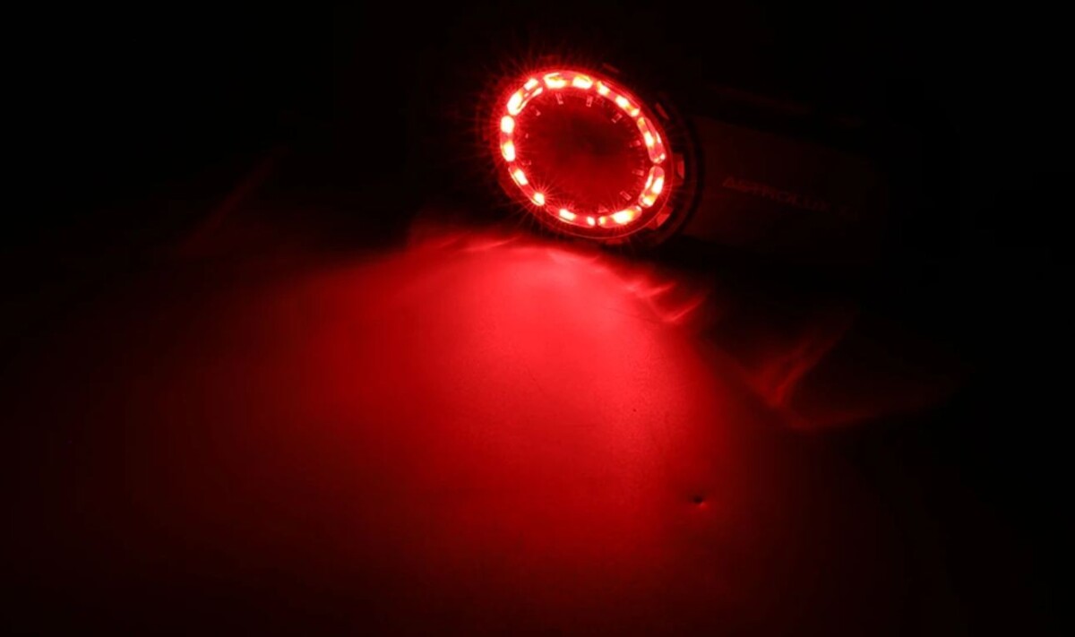 Astrolux K3 statikus színes mód